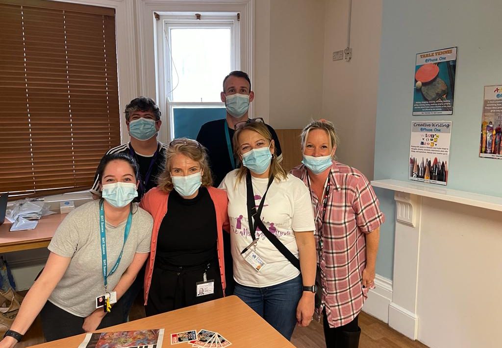 Sussex Hepatology Network hosting a testing event at a hostel in Brighton