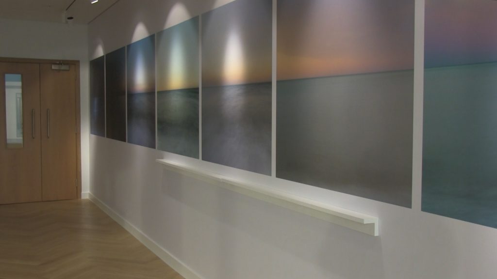 Reflection - art in the sanctuary - Sharon Ting and Marc