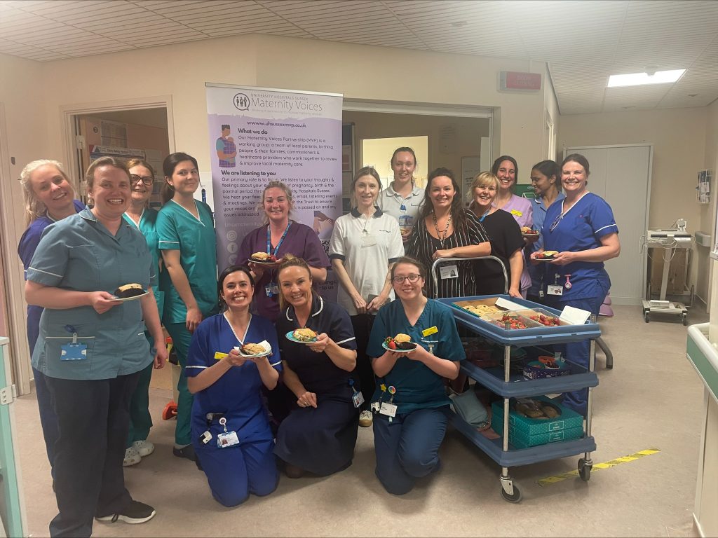 Maternity Voices Partnership visit to Worthing Hospital