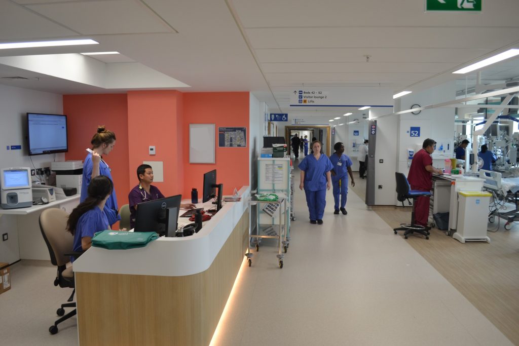 Ward base in critical care