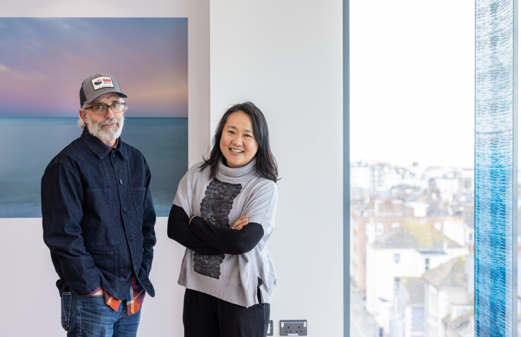 Marc Burden and Sharon Ting