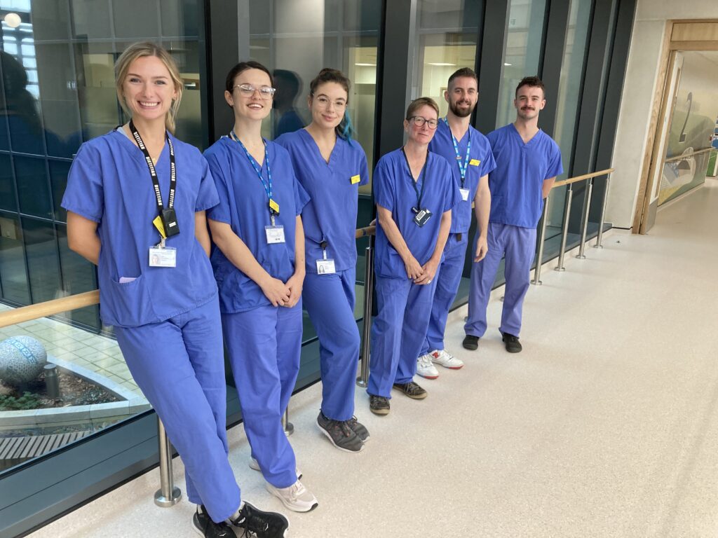 Dietitians from Royal Sussex County Hospital