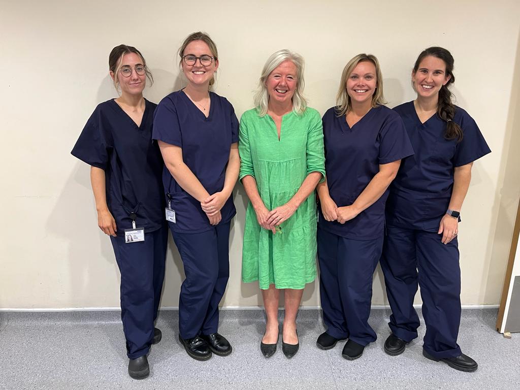 Team of orthoptists from Sussex Eye Hospital