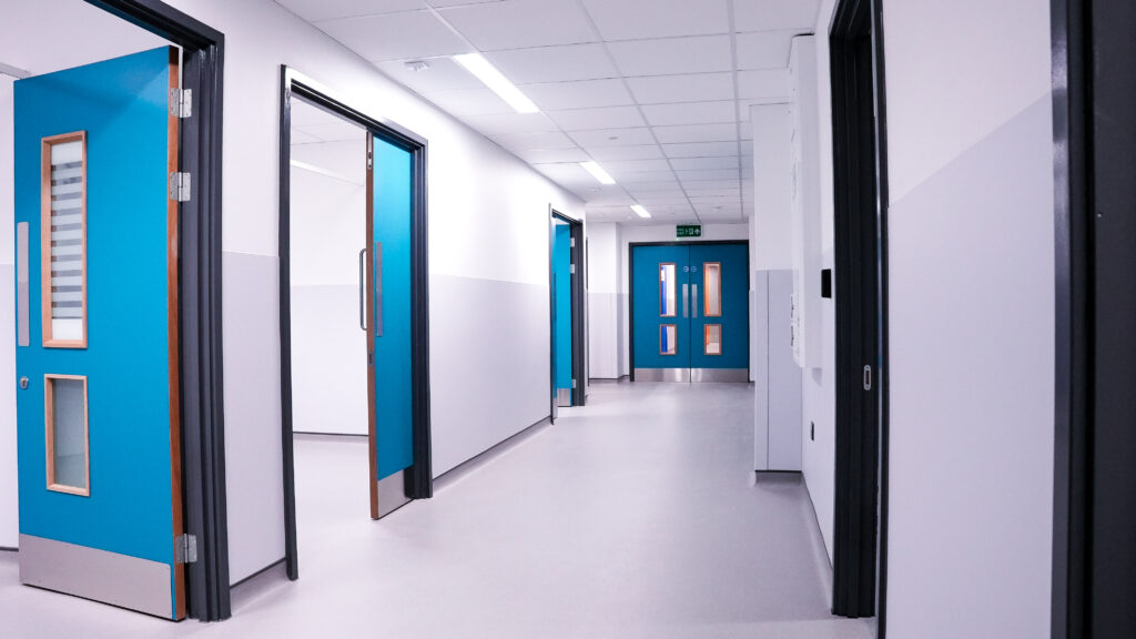 Corridor to CT in the CDC