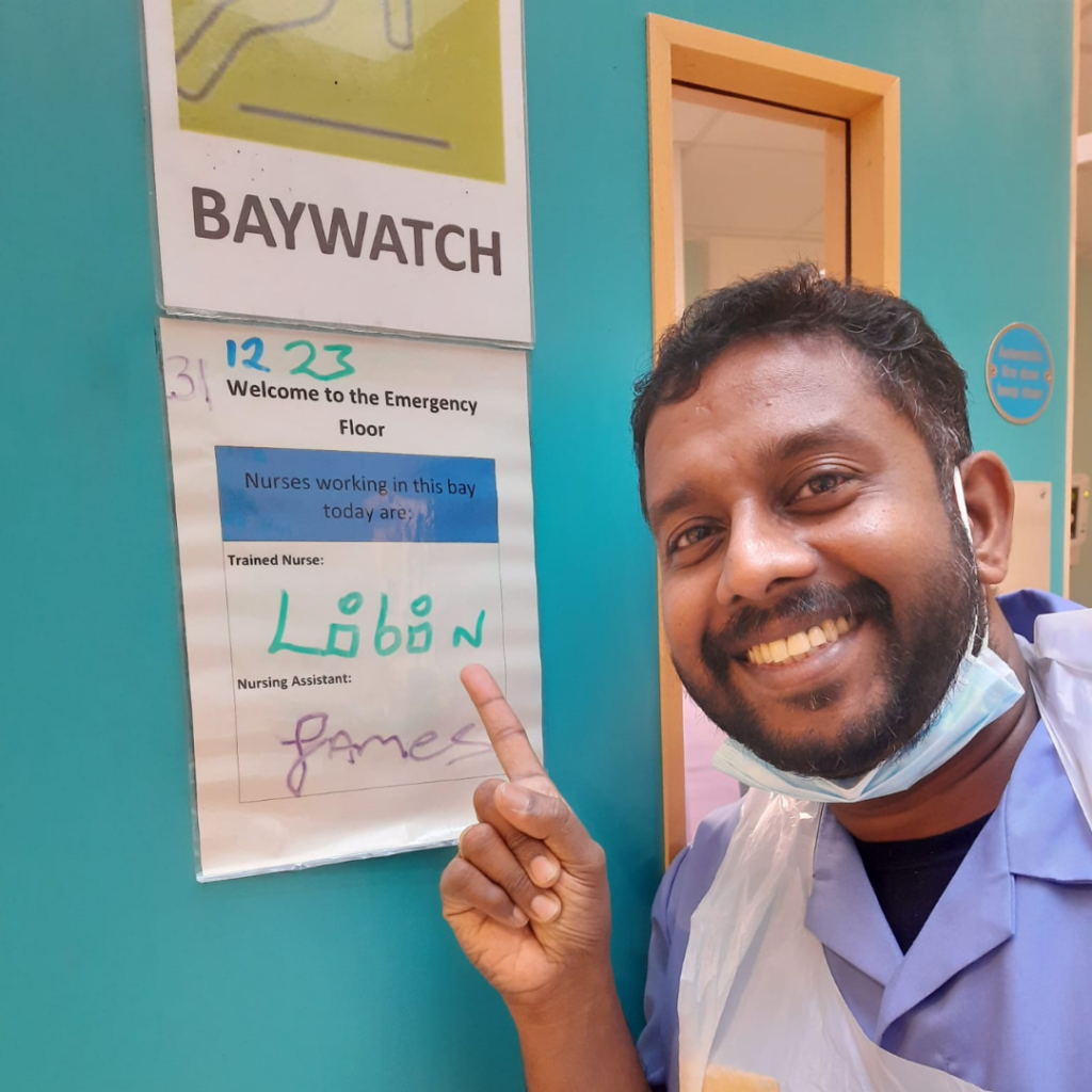 Libin John, nurse