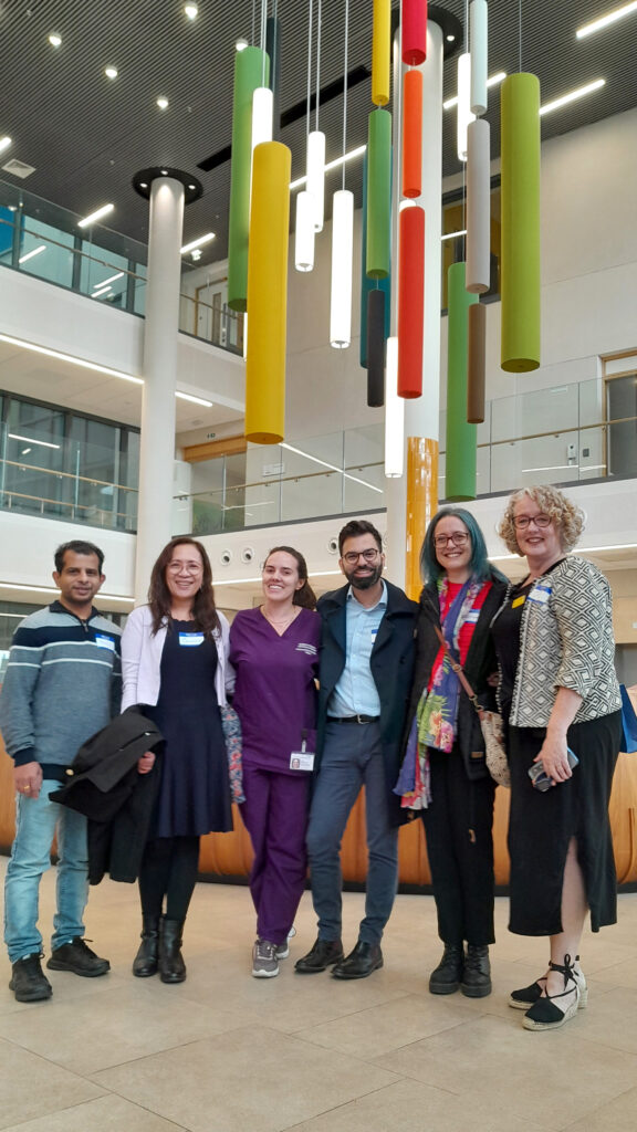 Neurosurgery team on the LMB reception