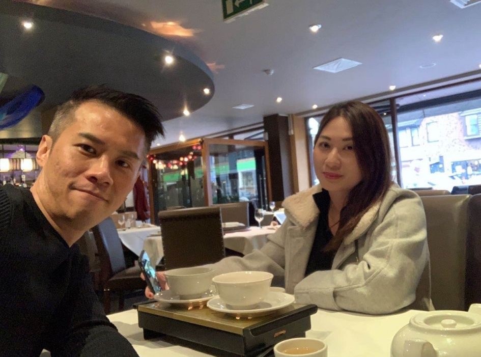 Kelvin with wife Joanne