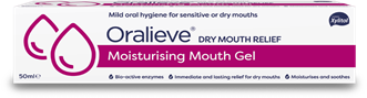 Oraleve dry mouth relief gel