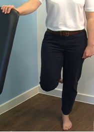 Try to stand on one leg