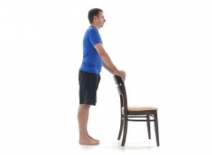 Image showing hip extension exercise