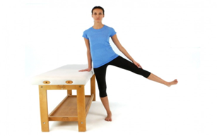 Image shows Hip abduction exercises