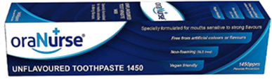 Unflavoured toothpaste