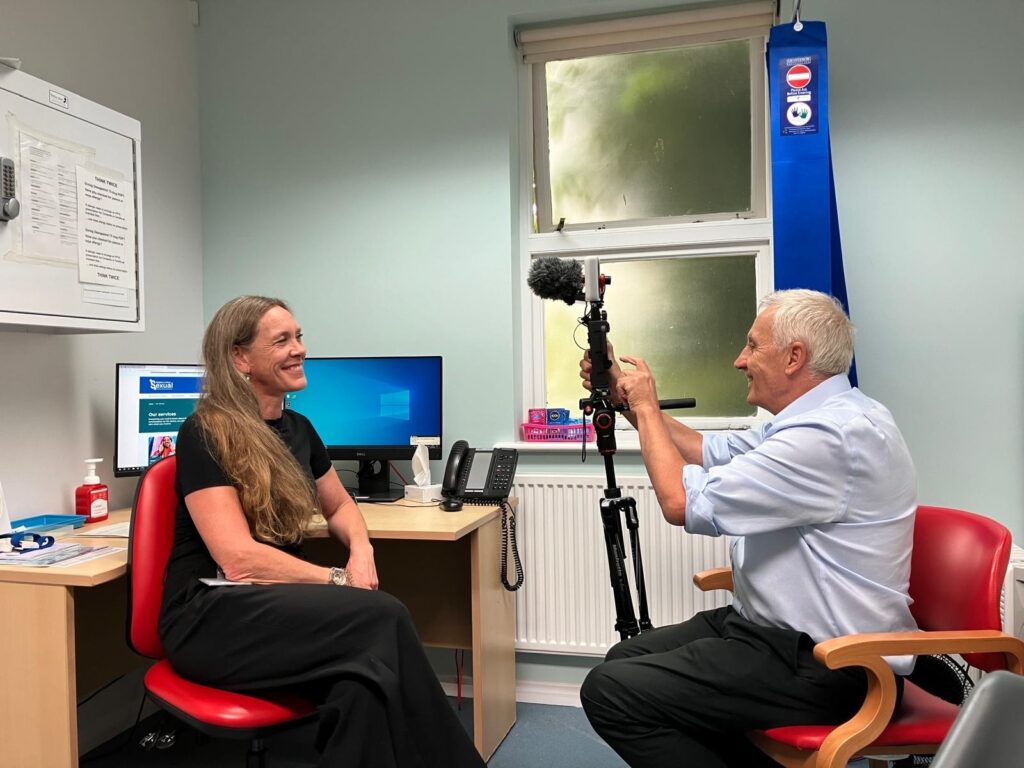 Sexual health clinic filming