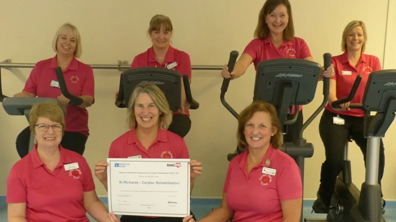 St Richard's Rehab team