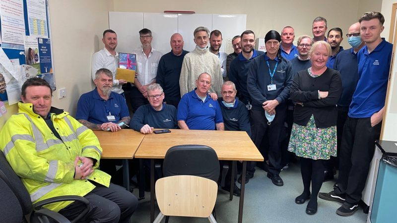 Worthing Porters winners of Star of the Month