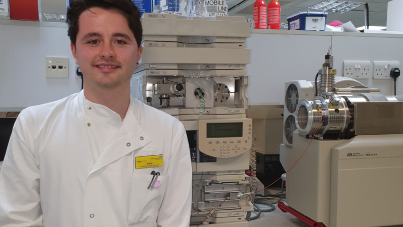 Kade, a Biomedical Scientist in the blab