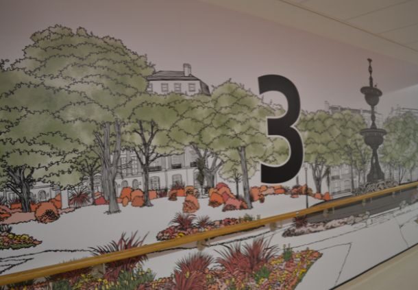 Corridors Louisa Martindale Building