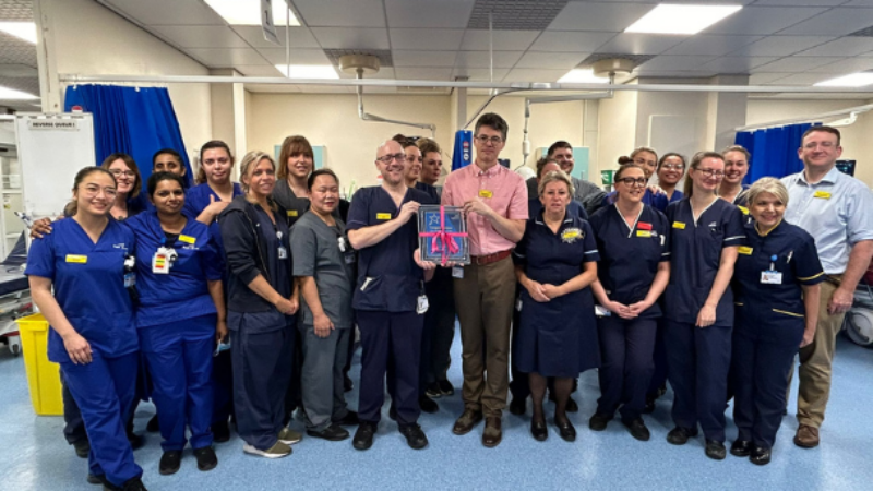 Nurses in emergency department win star of the month