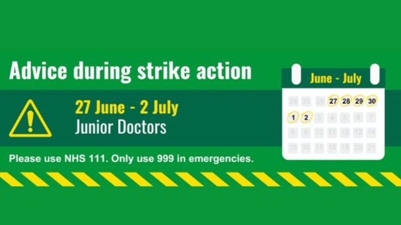 Junior doc strike action