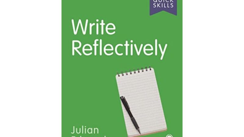 Cover of July book of the month: Write Reflectively