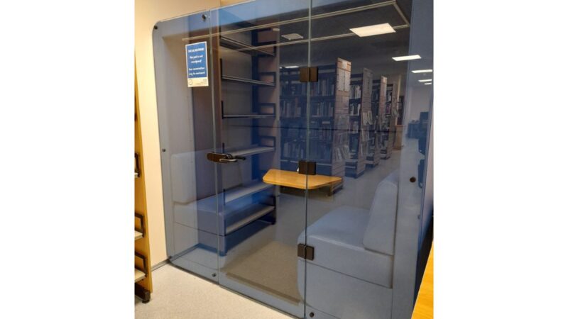 New study pod at Worthing library