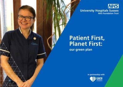 Patient First, Planet First: our green plan